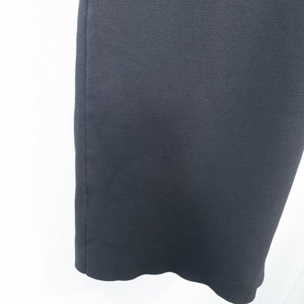House of Harlow 1960 Sleeveless Mock Neck Knit Midi Dress XS Black Minimalist - Picture 9 of 14